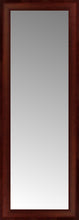 15" x 39" Ansley Mahogany Custom Framed Mirror