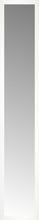15" x 79" White Wide Cube Custom Framed Mirror