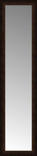 15" x 56" Dark Copper Custom Framed Mirror