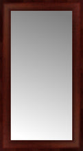 16" x 28" Ansley Mahogany Custom Framed Mirror