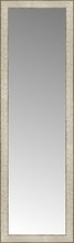 15" x 48" Libretto Antique Silver Custom Framed Mirror