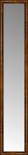 15" x 78" Belmont Light Brown Custom Framed Mirror