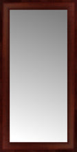 16" x 30" Ansley Mahogany Custom Framed Mirror