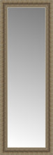 16" x 43" Ambrosia Silver Custom Framed Mirror