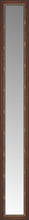 14" x 83" Malabar Walnut Custom Framed Mirror