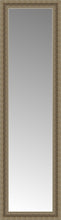 16" x 53" Ambrosia Silver Custom Framed Mirror