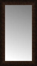16" x 27" Dark Copper Custom Framed Mirror