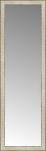 16" x 51" Libretto Antique Silver Custom Framed Mirror