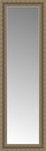 14" x 41" Ambrosia Silver Custom Framed Mirror