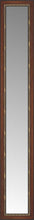 14" x 70" Malabar Walnut Custom Framed Mirror