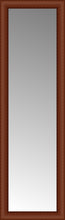 16" x 51" Ansley Cherry Custom Framed Mirror
