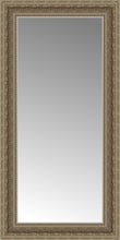 15" x 28" Ambrosia Silver Custom Framed Mirror