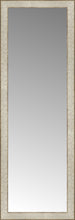 16" x 46" Libretto Antique Silver Custom Framed Mirror