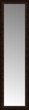 16" x 56" Dark Copper Custom Framed Mirror