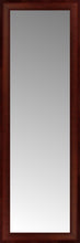 16" x 45" Ansley Mahogany Custom Framed Mirror