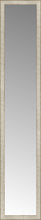 14" x 71" Libretto Antique Silver Custom Framed Mirror