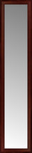 14" x 61" Ansley Mahogany Custom Framed Mirror