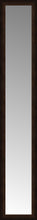 15" x 81" Dark Copper Custom Framed Mirror