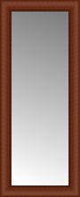 14" x 32" Ansley Cherry Custom Framed Mirror