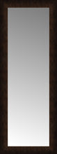 16" x 40" Dark Copper Custom Framed Mirror