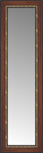 14" x 40" Malabar Walnut Custom Framed Mirror