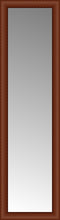 15" x 51" Ansley Cherry Custom Framed Mirror