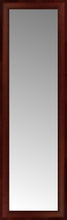 14" x 42" Ansley Mahogany Custom Framed Mirror