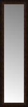 14" x 46" Dark Copper Custom Framed Mirror