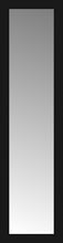 14" x 50" Soho Black Custom Framed Mirror