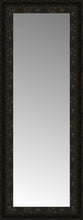 14" x 33" Mantilla Expresso Custom Framed Mirror