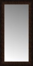 16" x 30" Dark Copper Custom Framed Mirror