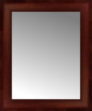 16" x 19" Ansley Mahogany Custom Framed Mirror