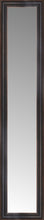 14" x 59" Aged Bronze Slope Custom Framed Mirror