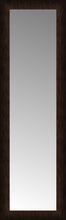 15" x 46" Dark Copper Custom Framed Mirror