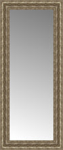 14" x 30" Sevilla Silver Custom Framed Mirror