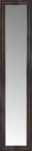 14" x 56" Aged Bronze Slope Custom Framed Mirror