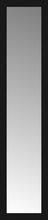 14" x 58" Soho Black Custom Framed Mirror