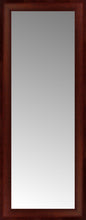 16" x 39" Ansley Mahogany Custom Framed Mirror