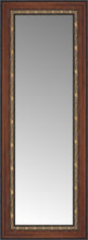 15" x 35" Malabar Walnut Custom Framed Mirror