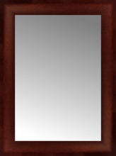 16" x 21" Ansley Mahogany Custom Framed Mirror