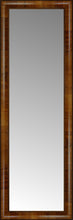 15" x 43" Belmont Light Brown Custom Framed Mirror