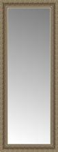 16" x 38" Ambrosia Silver Custom Framed Mirror