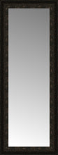 16" x 39" Mantilla Expresso Custom Framed Mirror
