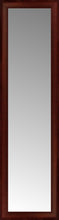 14" x 47" Ansley Mahogany Custom Framed Mirror