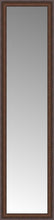 15" x 57" Banister Victorian-wal Custom Framed Mirror