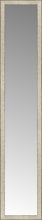 15" x 76" Libretto Antique Silver Custom Framed Mirror