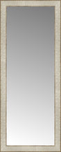 16" x 39" Libretto Antique Silver Custom Framed Mirror