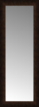 15" x 37" Dark Copper Custom Framed Mirror