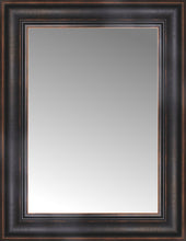 16" x 20" Aged Bronze Slope Custom Framed Mirror