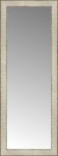 14" x 36" Libretto Antique Silver Custom Framed Mirror